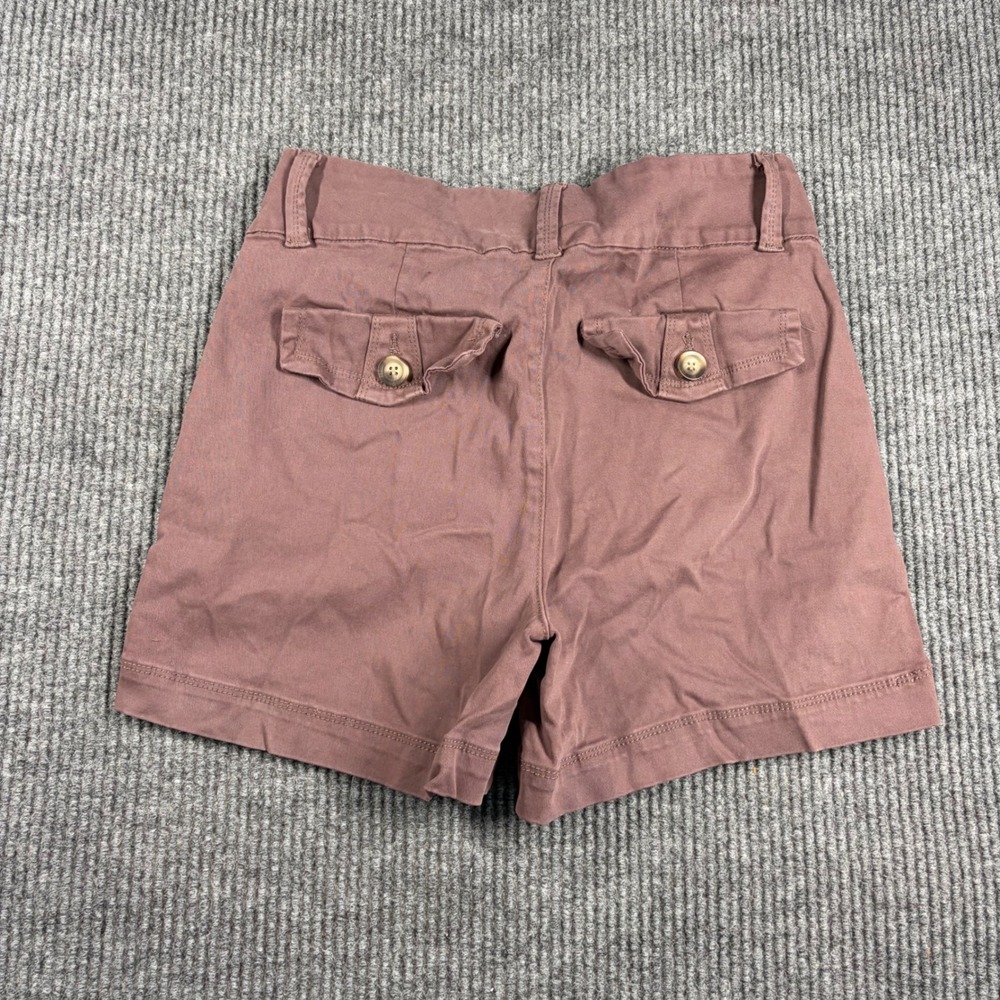 ONE 5 ONE Shorts Womens 10 Mauve Purple Cargo Style Utility Casual